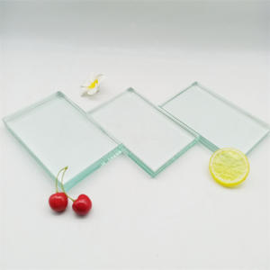 Custom size  13.14mm clear tempered laminated glass