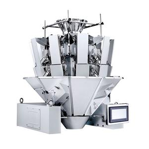 The standard no-spring multihead weigher has a program recovery function.