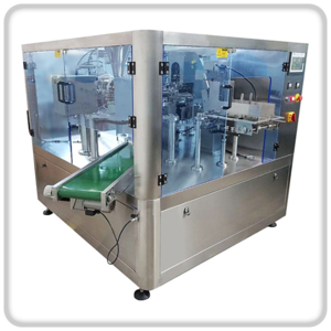 The premade bag rotary packing machine is easy to operate and maintain.