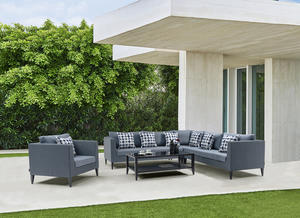 Factory direct sale china upholstered outdoor sofas manufacturers.