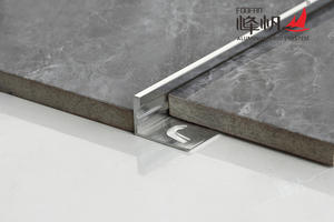 aluminum straight tile trim