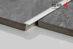 aluminum T shaped tile trim