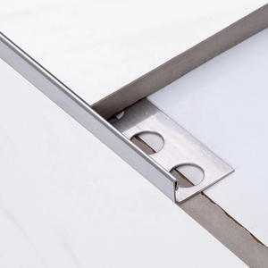 Stainless-Steel L-Shaped Trim （ Straight Edge Tile Trim ）- Dili