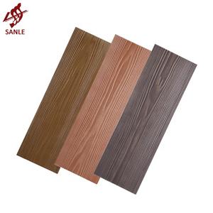 Wood Grain Fiber Cement Siding Board,makes your house classical