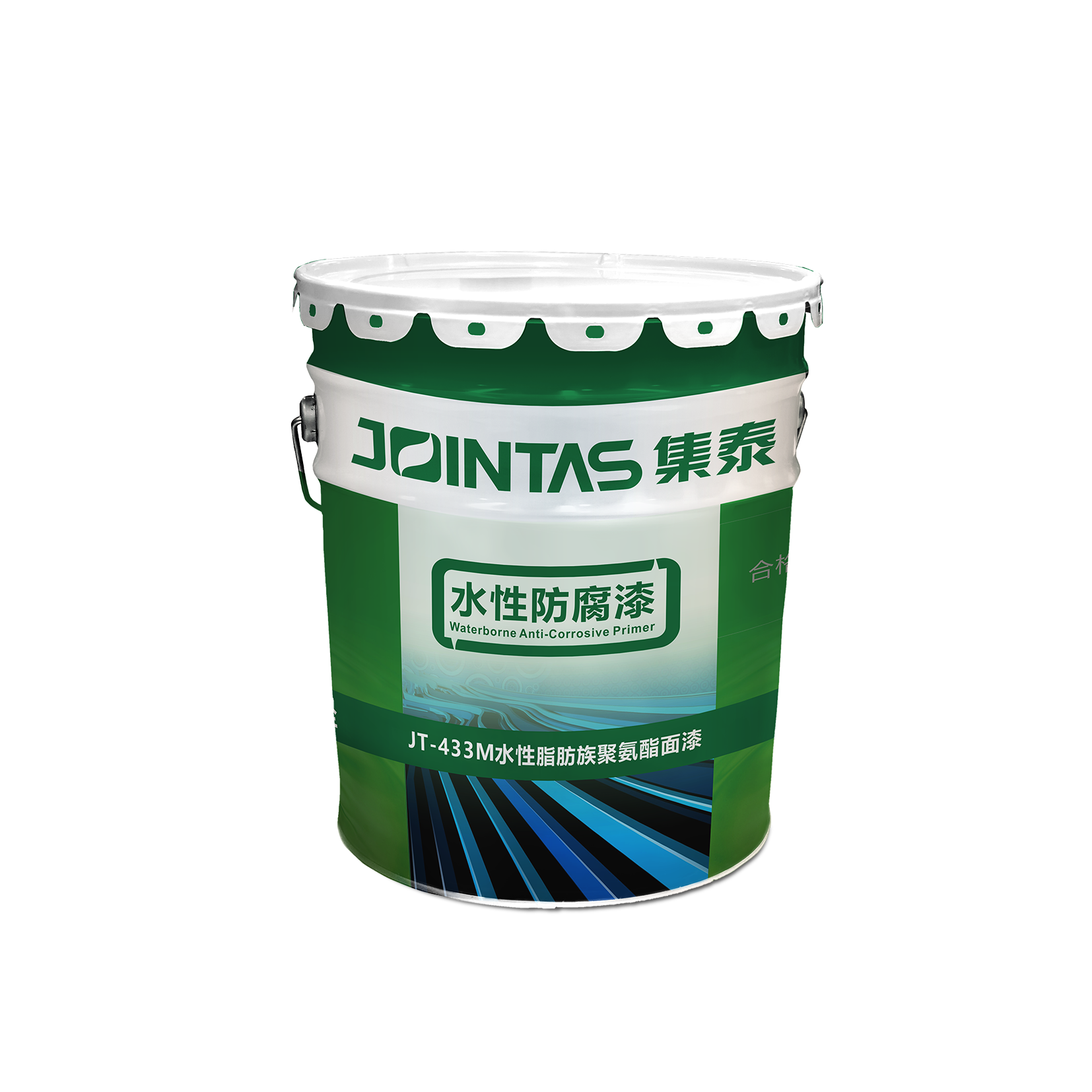 JT-433M Water-Based Two-Component Aliphatic Polyurethane Top coating paint