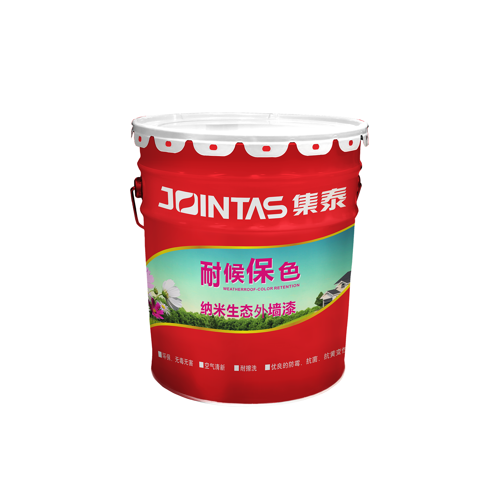 JZ-305 Top Coating for Exterior Wall Decoration paint latex