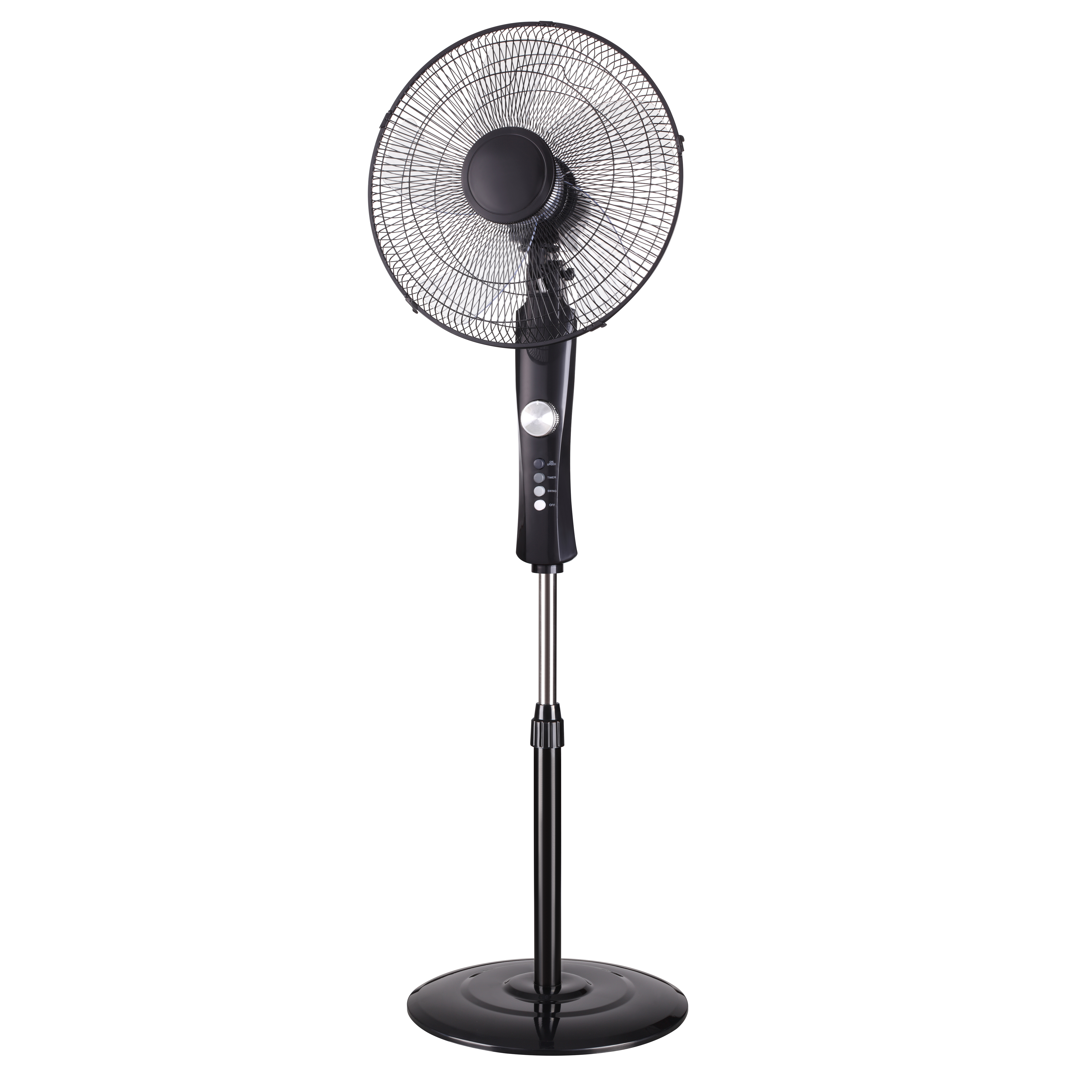 5 AS Blades 16" electric standing fan oscillating pedestal fan