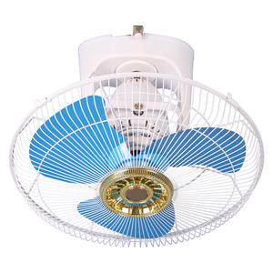 16 Inch 360 Degree Oscillation Plastic Blades Ceiling Roof Orbit Fan SR-O1602
