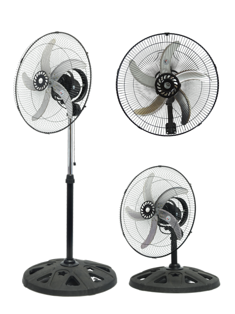 industrial standing fan 18 inch 3 in 1 floor  Oscillating pedestal fan