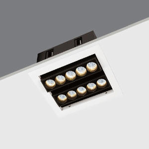 OEM manufacturer custom ceiling recessed light 3000K 21W grille long lamps