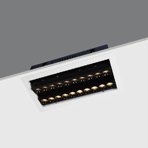 Professional OEM manufacturer customized ceiling recessed 42W led grille light