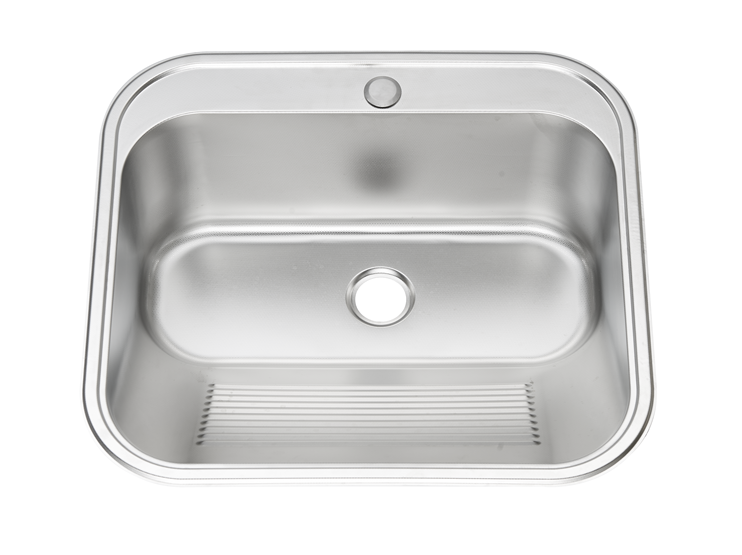 Laundry Basin Stainless Steel Sink Countertop - Lansida