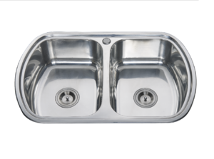Double Bowl | Stainless Steel Basin Sink Kitchen - Lansida