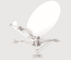 2.4M Antena portátil automática Antena de satélite móvil