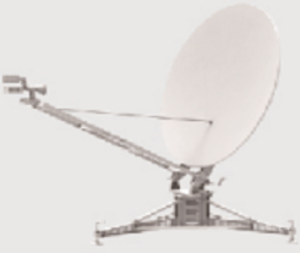1.8M Antena portátil manual Antena satelital móvil