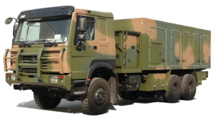 Positive Pressure Nuclear Wastewater Treatment Vehicle: Military Vehicles