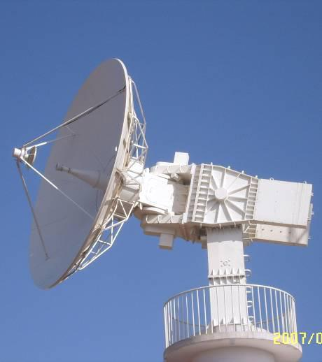 Antena receptora de satélites de teledetección de SMARTNOBLE