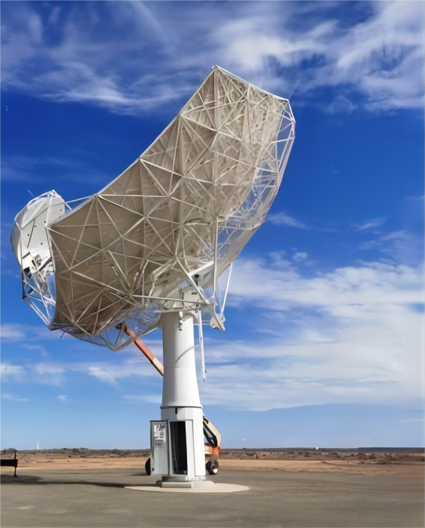 Exploring the Vast Cosmos with Square Kilometre Array Radio Telescope Antenna