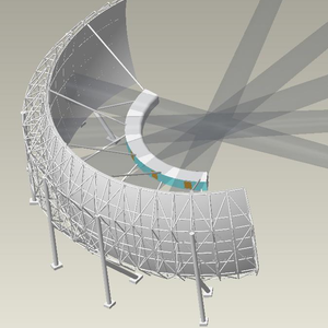 SMARTNOBLE's Phased Array Feed Parabolic Reflector Antenna