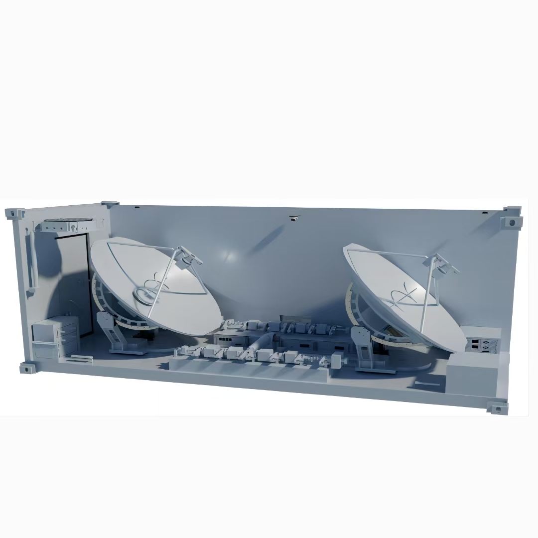 SMARTNOBLE's Containerized 2.2-Meter Rapid Deployment Antenna