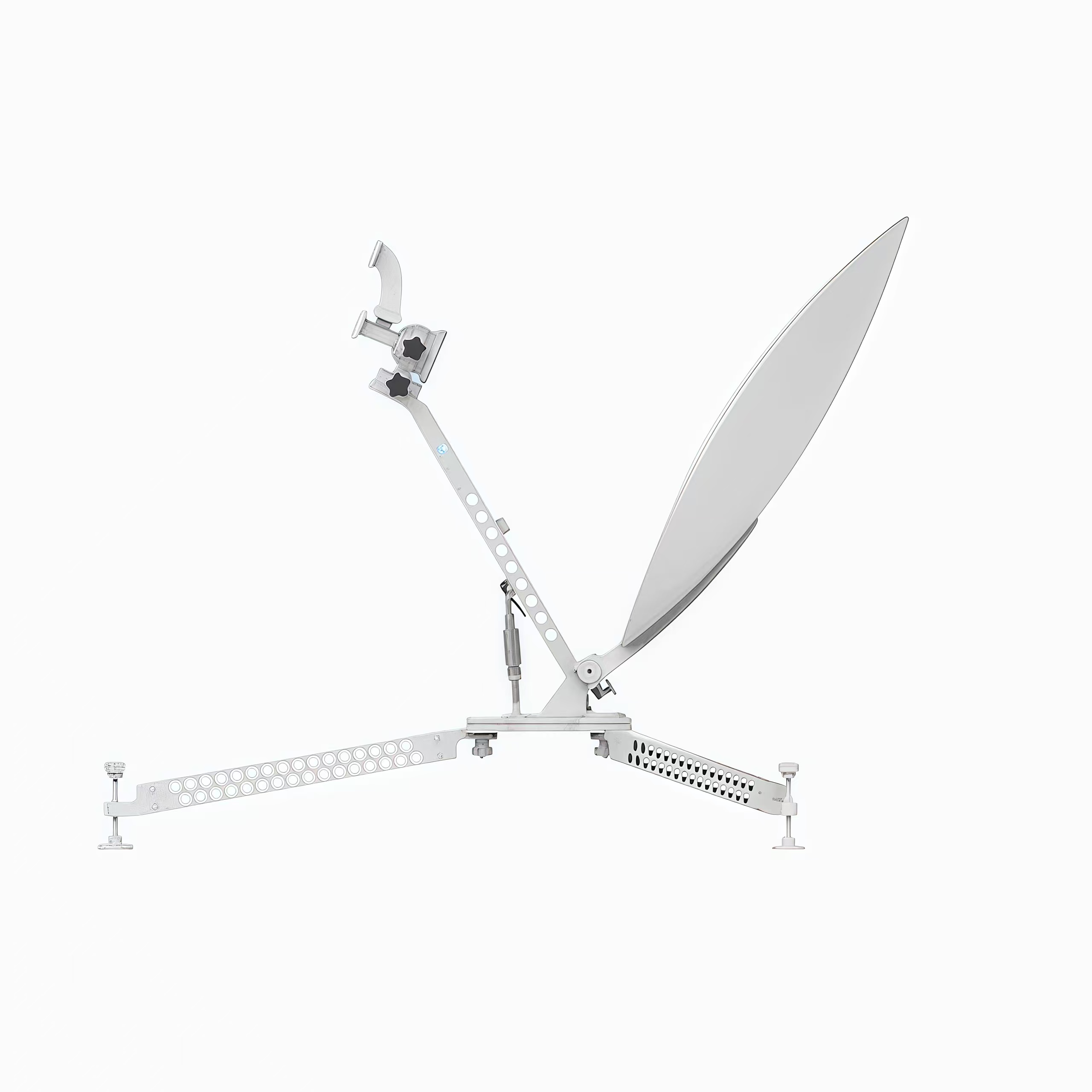 0.75M Ku-band Manual Portable Antenna Mobile Satcom Product