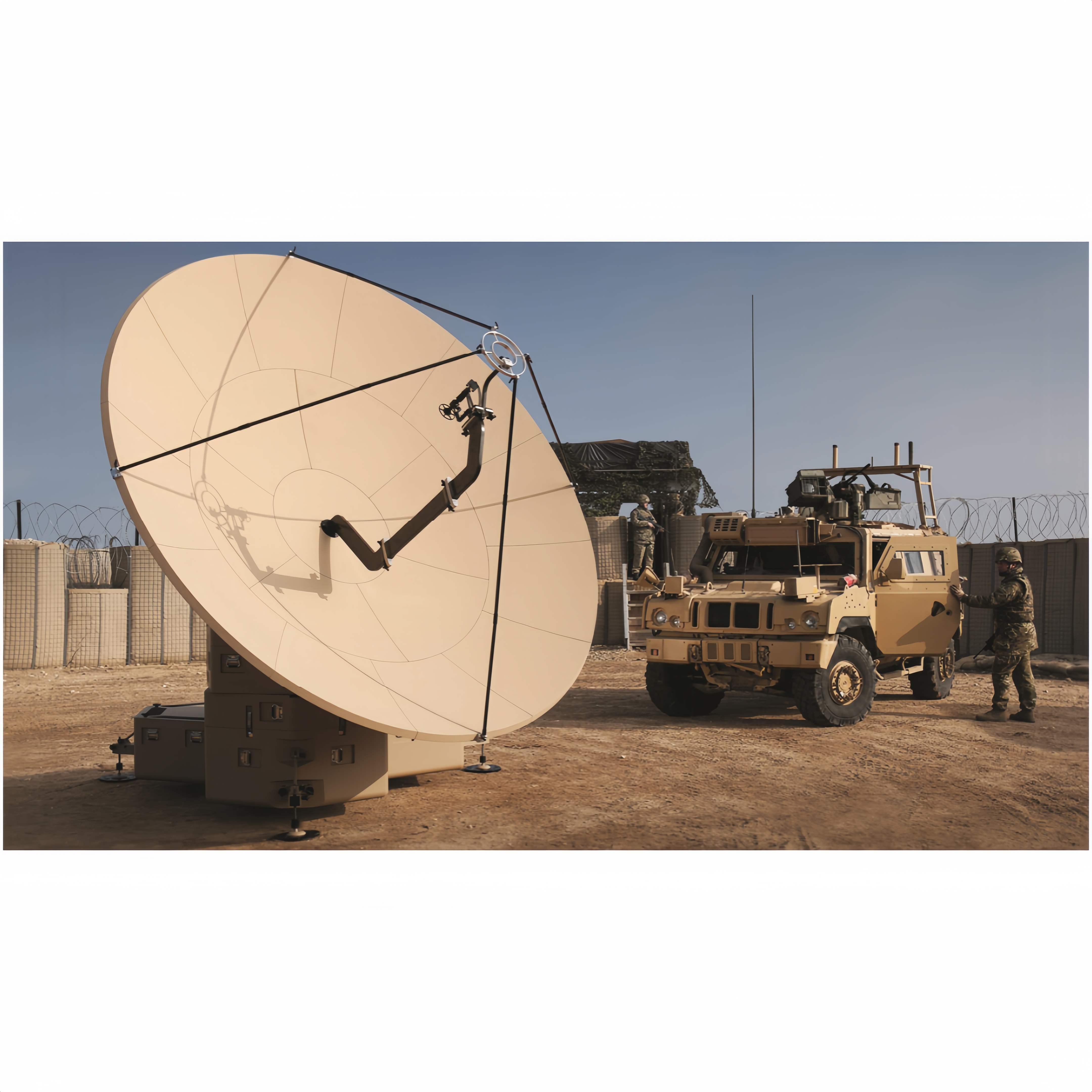 China Satcom Antenna, Military Satcom Antenna