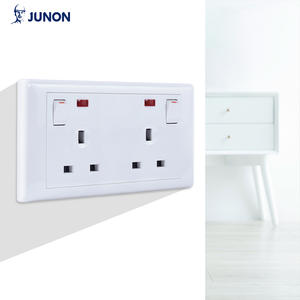 china 3 pin double socket   manufacturers factory