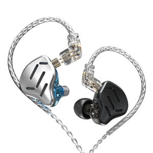 KZ ZAX in-Ear Monitors 16 Units Hybrid in Ear Earphones HiFi Earphone 