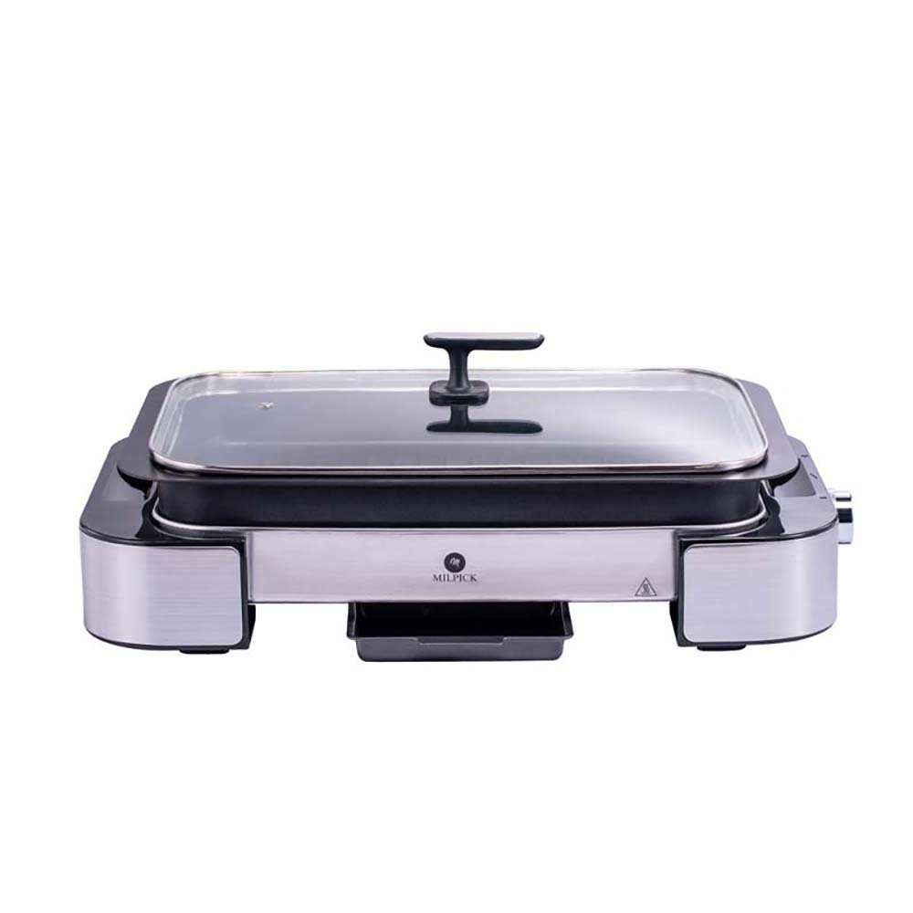 Smokeless home electric griddle / grill bbq stew combo WS-BG2102