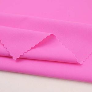 double faced high quality smooth soft stretchy plain cloth spandex nylon fabric for swimwear