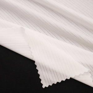 new design 4 way stretch thin stripe breathable quick dry nylon fabric for swim