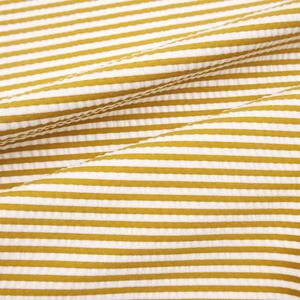 Stripe Design 4 Way Stretch 250g Spandex Polyester Nylon Melange Yarn Seersucker Fabric For Swimwear