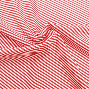 stripe fabric polyester spandex white red stripe weft knit stripe design fabric for swim