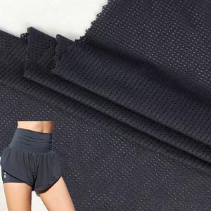 Mesh Fabric High Quality Stretchy Jacquard Design Warp Knit Nylon Spandex Fabric For Swimwear