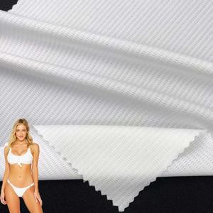 High Quality Corncob Jacquard Design 4 Way Stretch Lightweight Dry Fit BLCOOL Polyester Fabric For Bikini