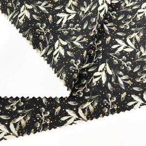 Digital Printed Fabric High Quality Stretchy Leaves Patten Nylon Fabric For Yoga