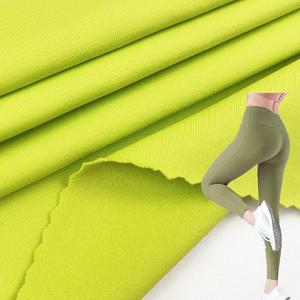 nylon spandex high quality stretchable 310g superfine circular knit polyamide fabric for leggings