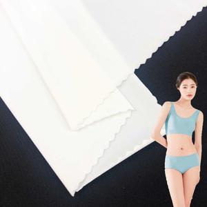 High Quality 4 Way Stretch Naked Soft Superfine Dry Fit Nylon Cool Feeling Fabric For Underwear