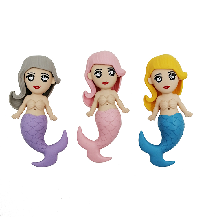 Dragon Provide BA019 Mermaid juguetes | juguetes de silicona para bebés