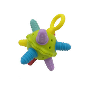 BT020A silicone teether ball | silicone teether manufacturers