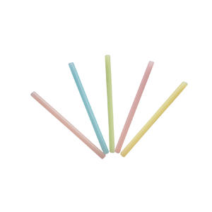 Reusable silicone drinking straws | Macaron color kids silicone straw