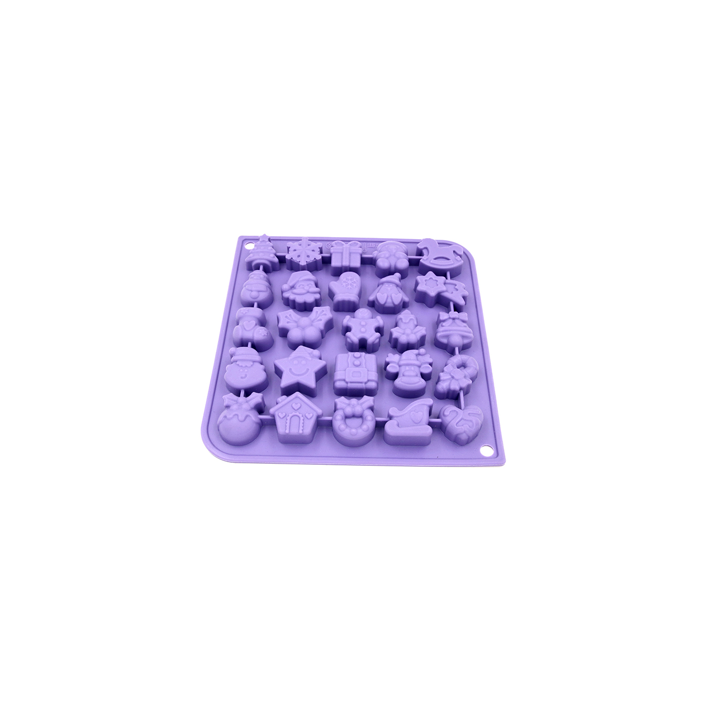 BM109 24 Days Christmas Biscuit Or Chocolate Mould | Silicone Chocolate Mould