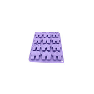 BM114 House Cookie/ Biscuit mould,silicone cake mould