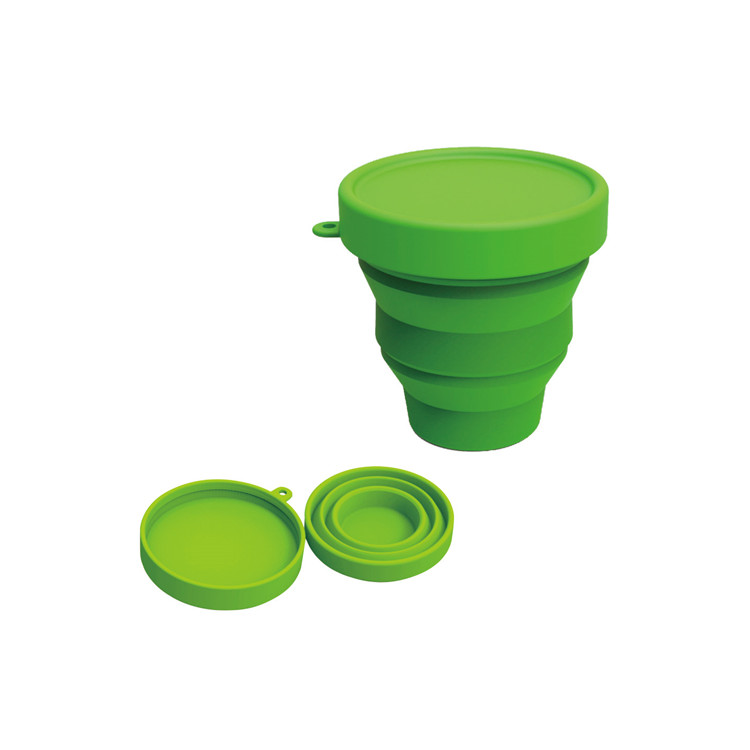 TT019 Silicone Foldable Cup | Silicone Cups With Lids