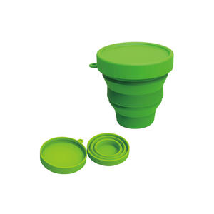 TT019 Silicone Foldable Cup | silicone cups with lids