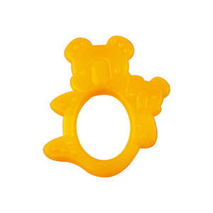 BT010 Bear Shape Silicone Teether | Silicone Teether