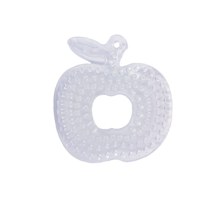 BT005-1 Apple Shape Silicone Teether | Dentidor de silicona