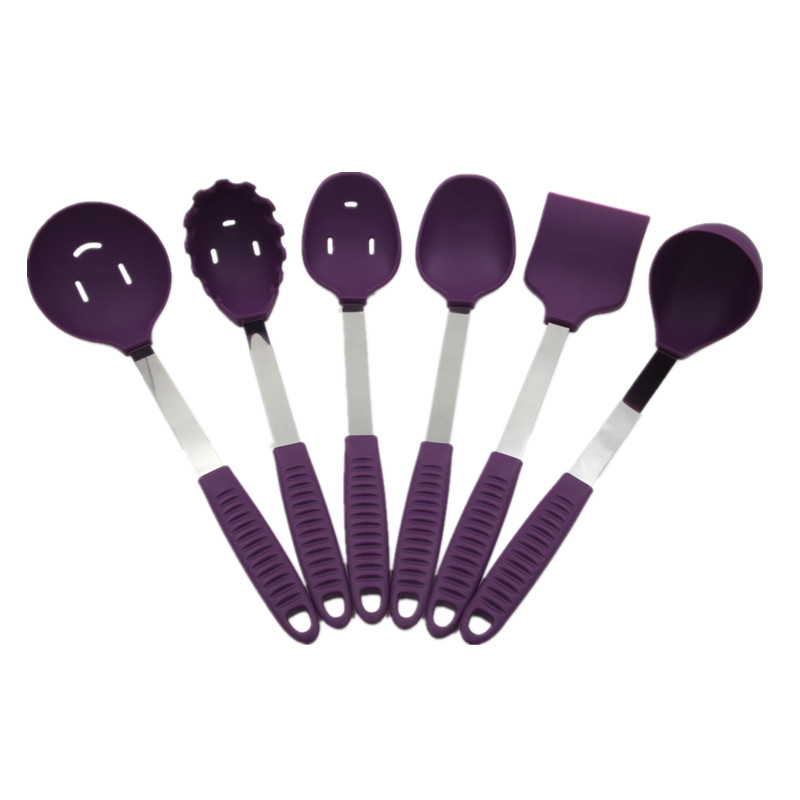KT016 Juego de herramientas de cocina |  Juego de herramientas de cocina de silicona
