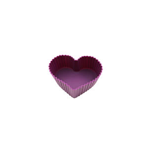 BM036 Heart shape cup cake mould,silicone cake mould