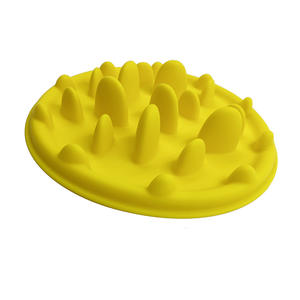 silicone mat | PT009 Dog Silicone Fish Shower Slow Feeder Mat 